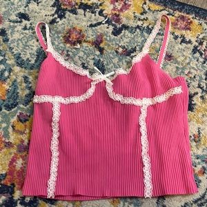 Soft Cider Pink tank